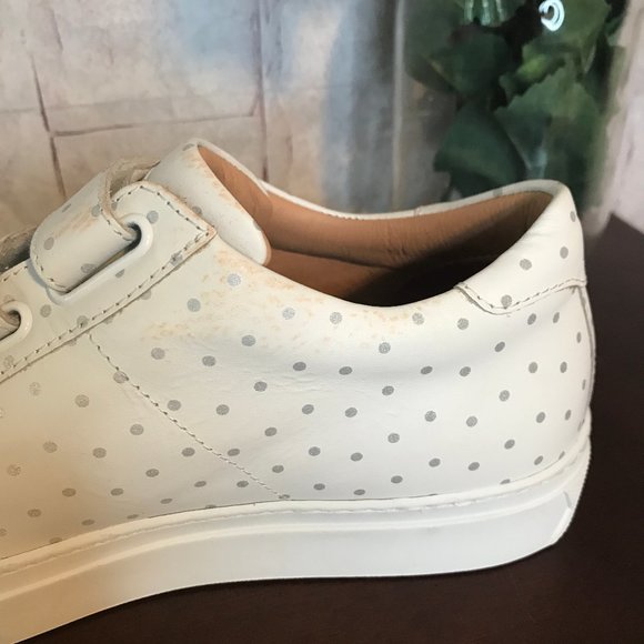 NWOT GREATS Women's Size 8 Royale Sneakers Polka Dot Leather Shoes - Picture 12 of 12